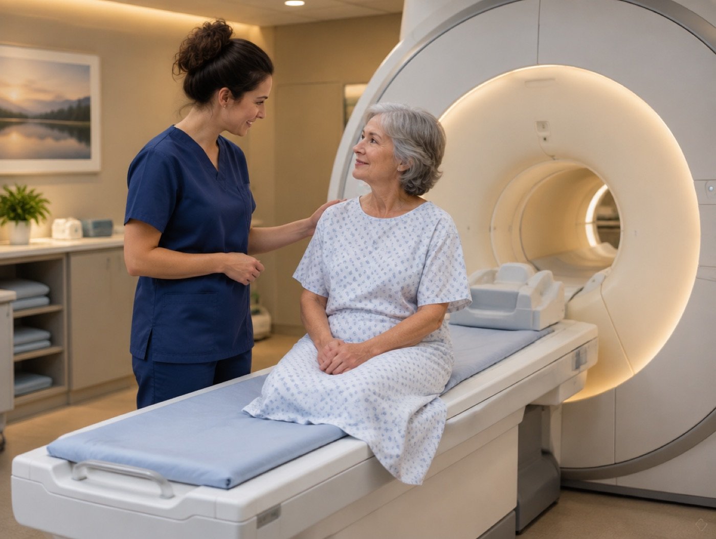 MRI scanner room